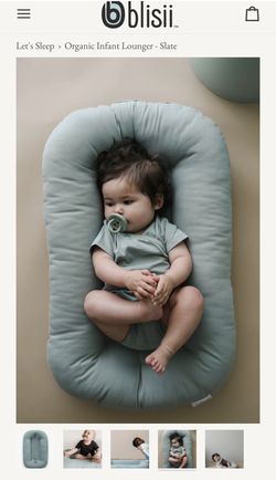 New Organic Infant Lounger