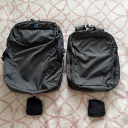 Minaal Carry On 2.0 35L Travel Backpack + Daily 21L Backpack Grey (Lightly Used)