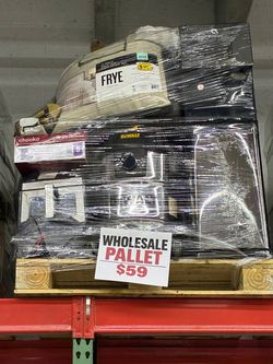 Whole liquidation pallet of mixed merchandise