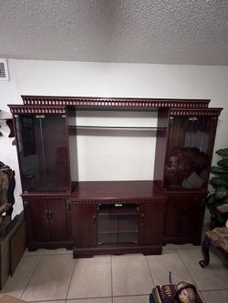 Antique Wall Unit