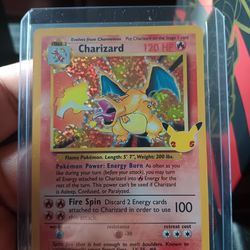 Pokemon charizard  celebrations Mint