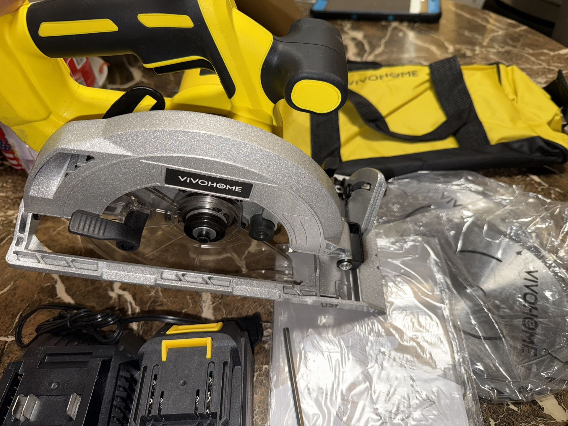 New 7 1/4 Inch Circular Saw
