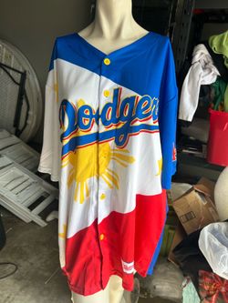 LA Dodgers Filipino Heritage Night Baseball Jersey 2023 as is condition size xl