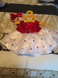 Build a bear Christmas dress
