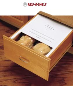 Rev-a-shelf bread box accessories 17”