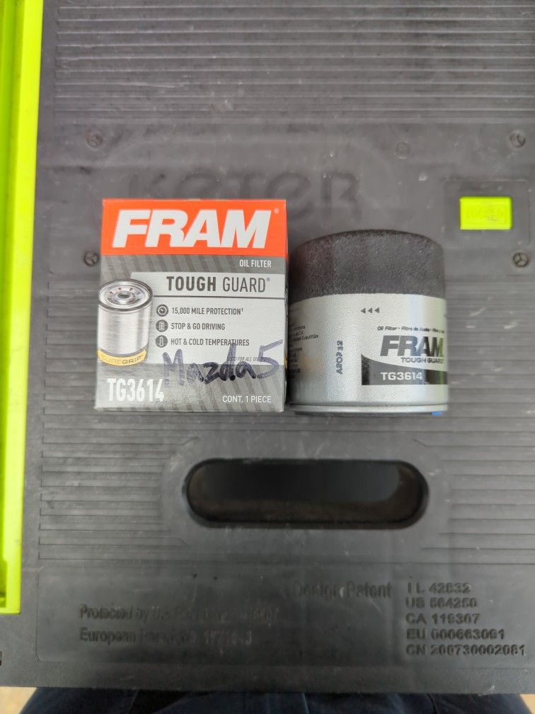 FRAM Oil Filter - 2014 Mazda 5 2.5L Engine