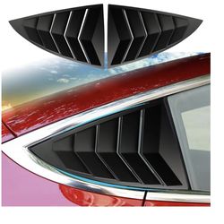 Rear Side Window Cover Louver Sport Style Tesla Model 
