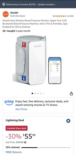 iHealth Neo Wireless Blood Pressure Monitor
