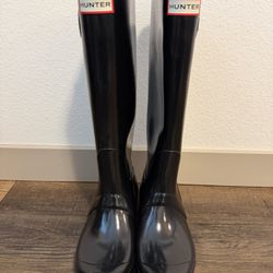 Women’s Tall Black Hunter Boots Size 7