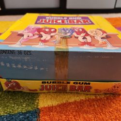 Topps Juice Bar Bubble Gum - Vintage 1980s - Sealed Case!