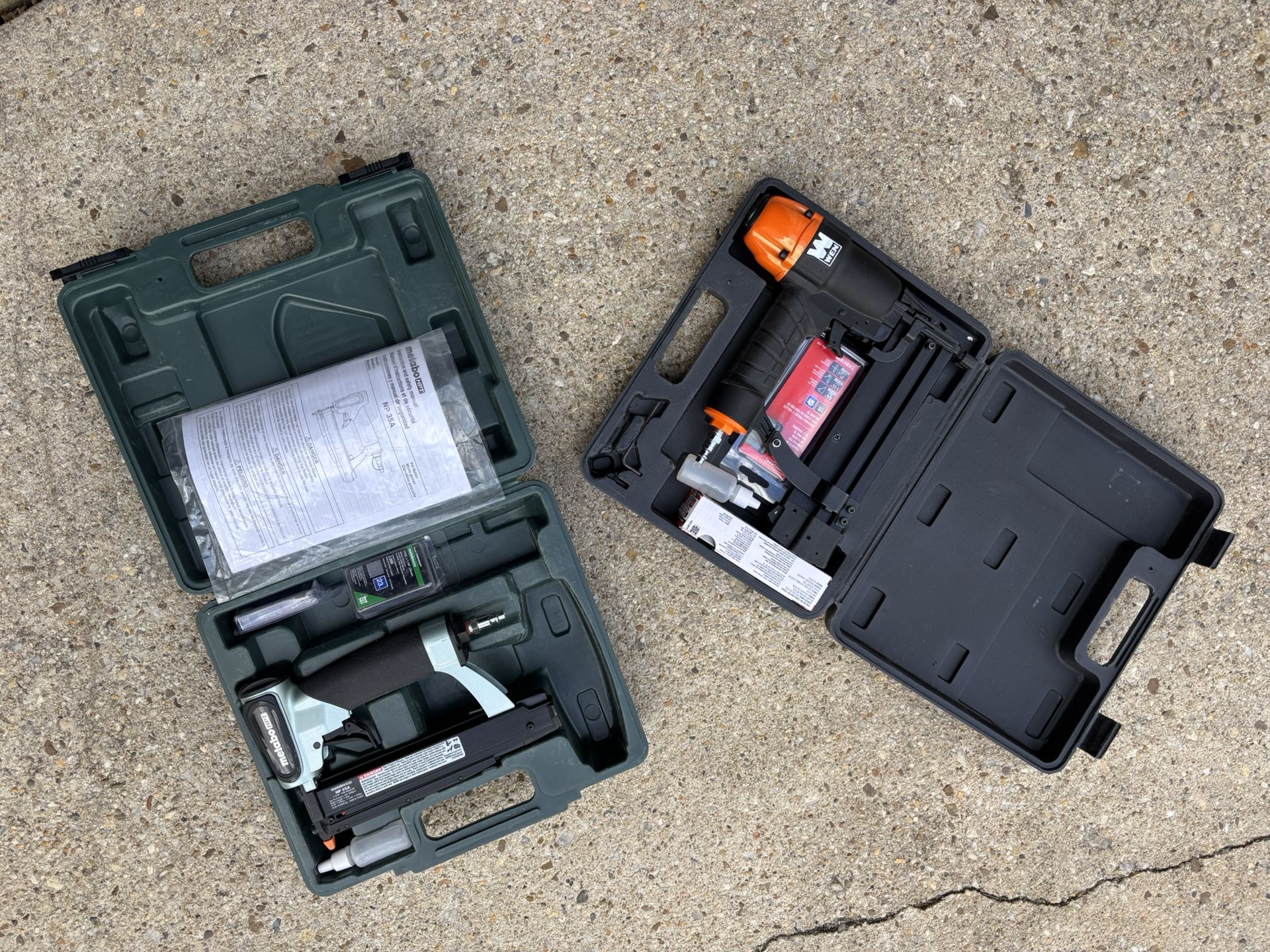 Pin, Staple And Nail Finishing Guns