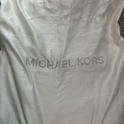 Silver Michael Kors Purse