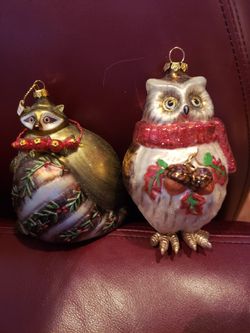 Woodland ornaments