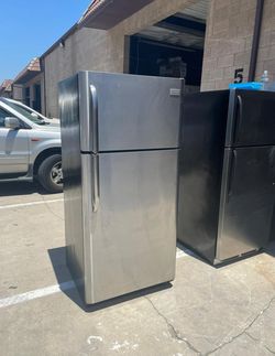 Frigidaire Top Mount Stainless Steel Refrigerator
