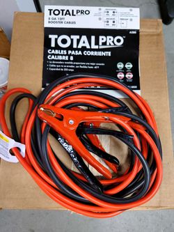 TotalPro Battery Booster Cable 12 FT / 8 GA