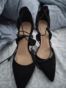 Strappy heels