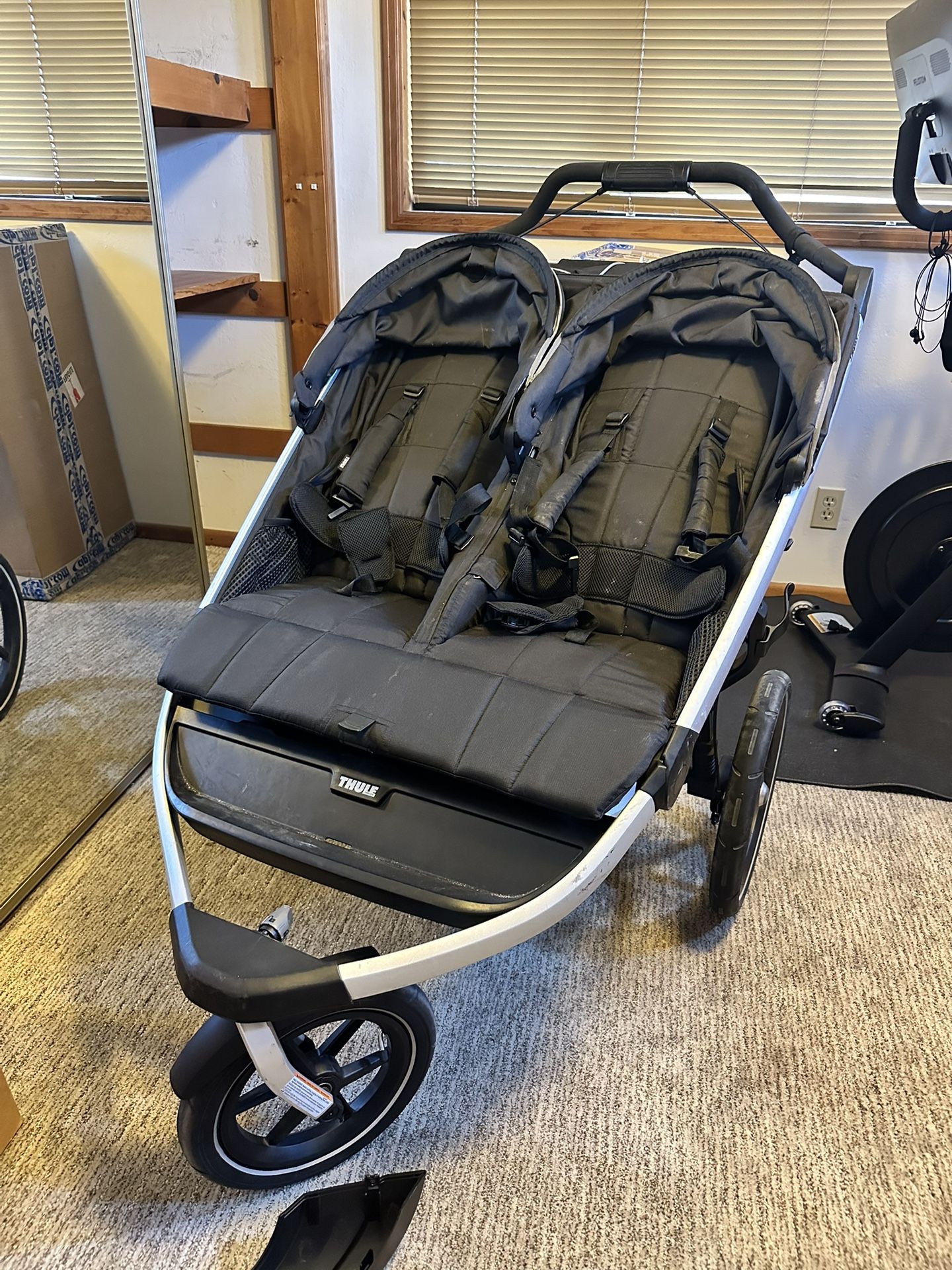 Thule Double Jogger Stroller