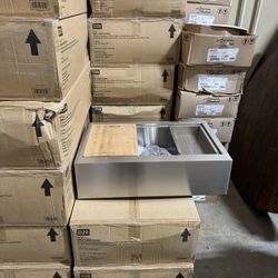 33” Top Mount Sink