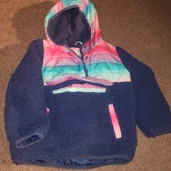 4T Toddler Girls Pullover Jacket