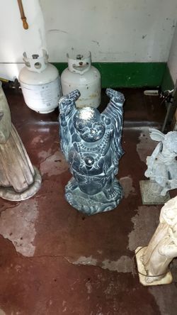 Buddah garden statue