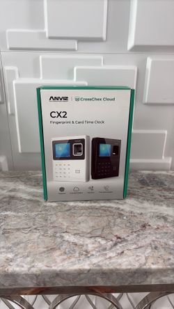 Anviz CX2 Fingerprint & Card Time Clock – Cloud-Based