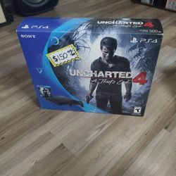PLAYSTATION 4 UNCHARTED BUNDLE