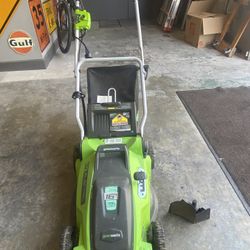 Greenworks 10 Amp Electric Lawnmower