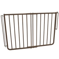 Cardinal Gates SS30OD Outdoor Baby Gate for Top of Stairs-Adjustable Outdoor Dog Gate