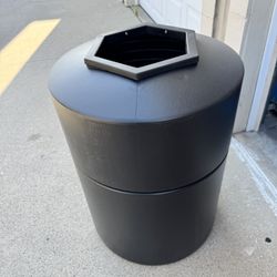 45 gallon telescopic waste container