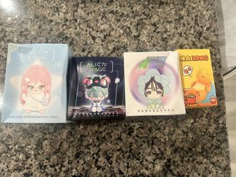 4 For 80 NullSET ALIEN STAGE +MIZI SUA Ivan Till Figure+alien stage+nailong anime figures set