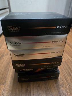 New Titleist prov1 & prov1X