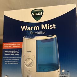 Warm Mist Humidifier $25