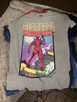 Marvel shirts, $5 each