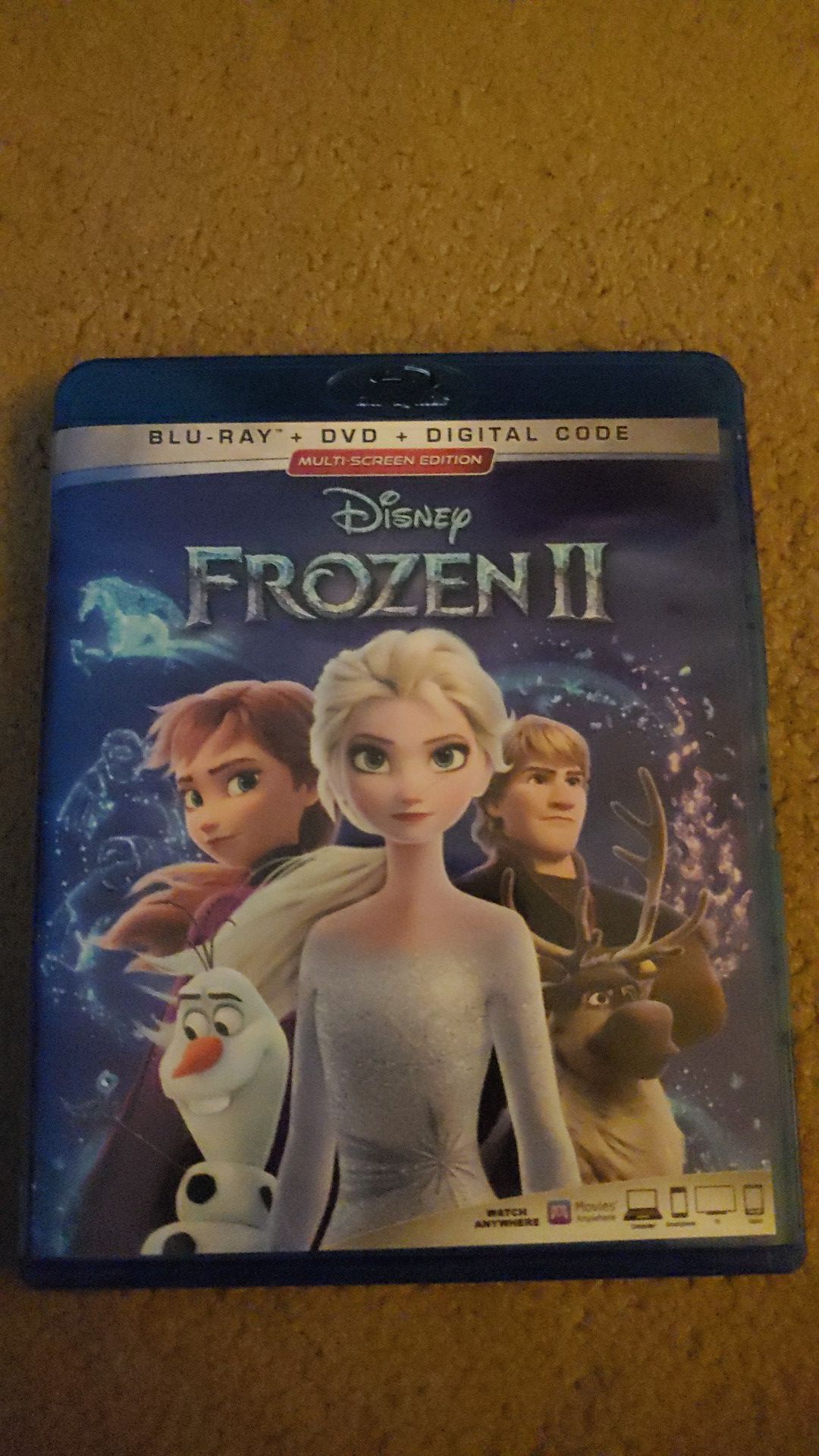 Frozen 2 DVD only