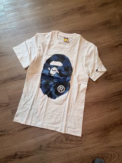 White and Blue Men’s T shirt
