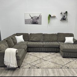 Gray Sectional Couch - Free Delivery