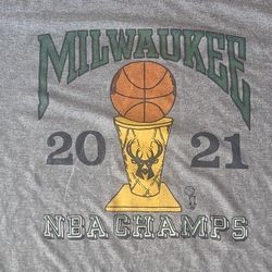 Milwaukee Bucks Championship Tee Shirt