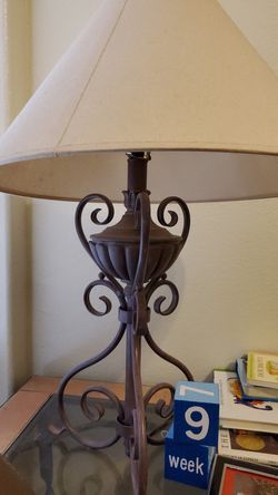 2 lamps