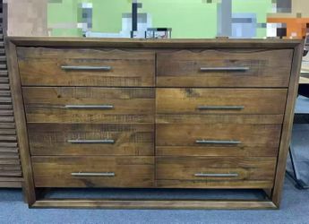 60”Brown dresser，$450