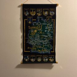 Souvenir Map Of GERMANY 