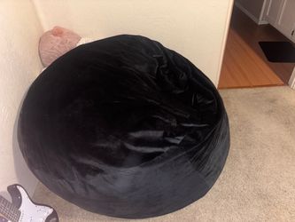 Bean Bag Chair- Black (4ft)