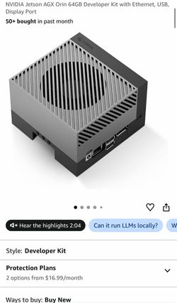 NVIDIA Jetson AGX Orin 64GB Developer Kit