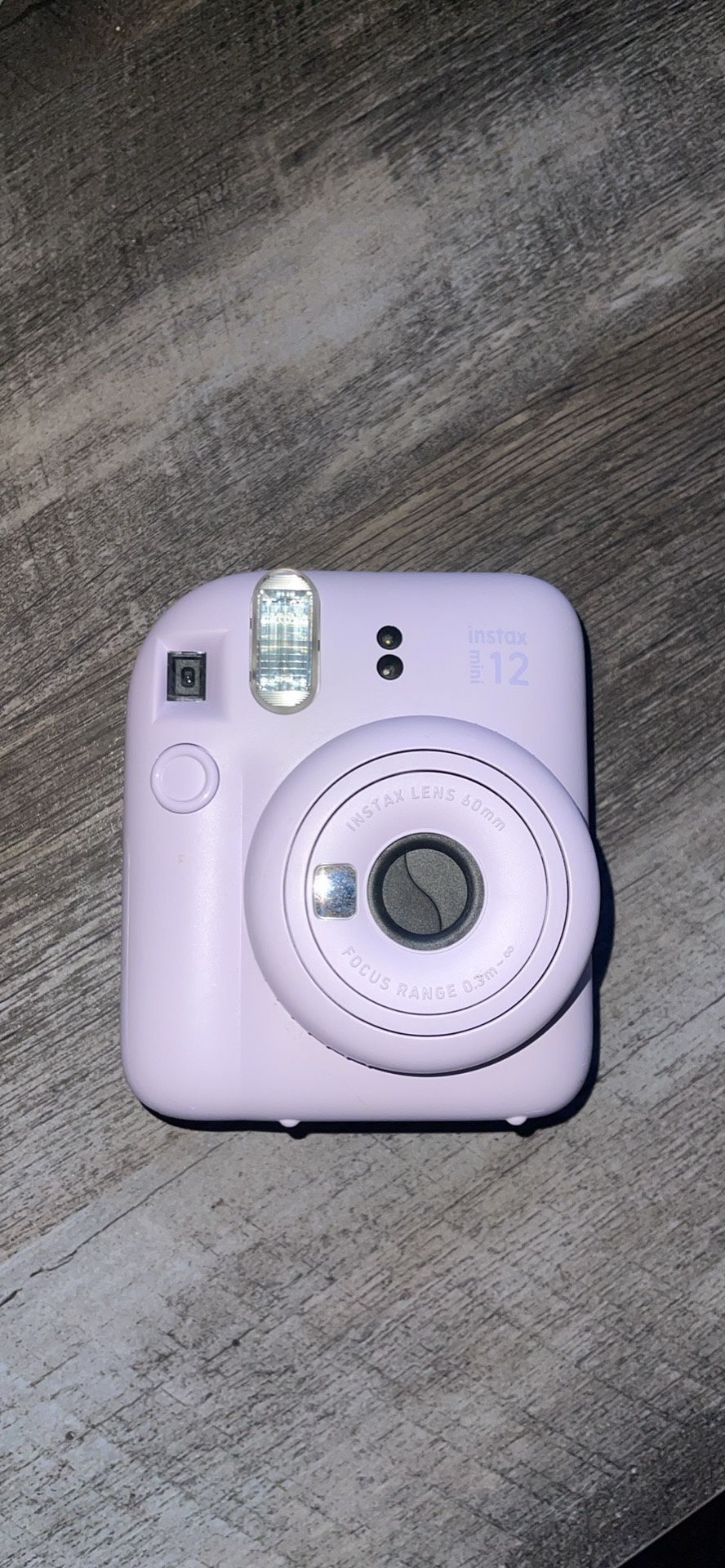 Purple Polaroid Camera 