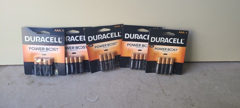 Duracell AAA Batteries 4ct