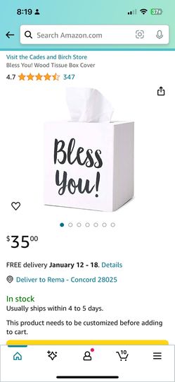 Tissue Box 