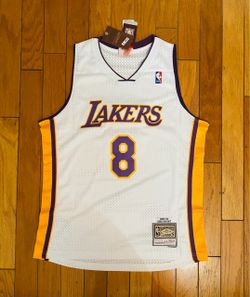 White Los Angeles lakers Kobe Bryant jersey