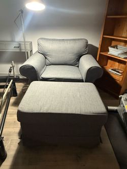Chair and Ottoman