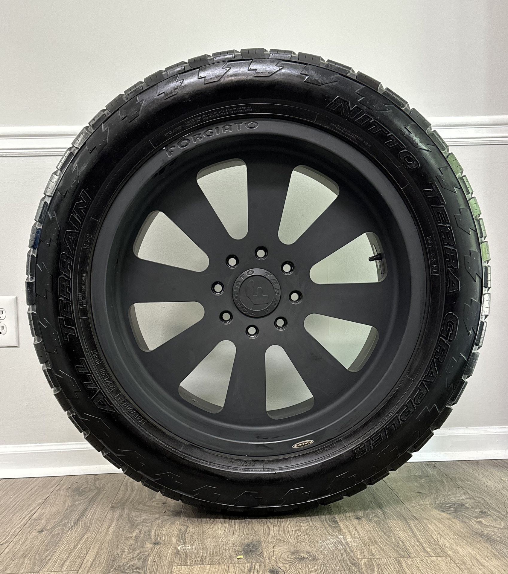 Custom -24” FORGIATO Terra Wheels & Tires - Set Retail $14k+