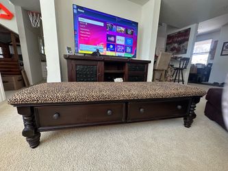 End of Bed bench with drawers
