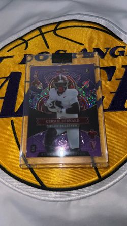 Germie Bernard Wild Card Rookie Card 4/4